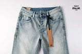 Calça Jeans Ksubi Azul Claro Lavada