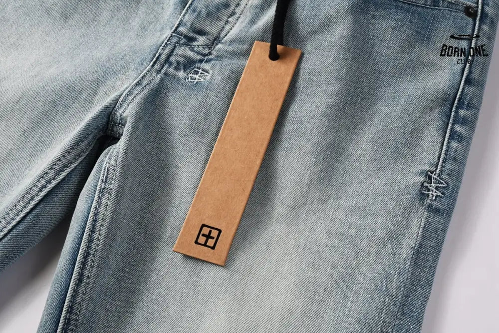 Calça Jeans Ksubi Azul Claro Lavada