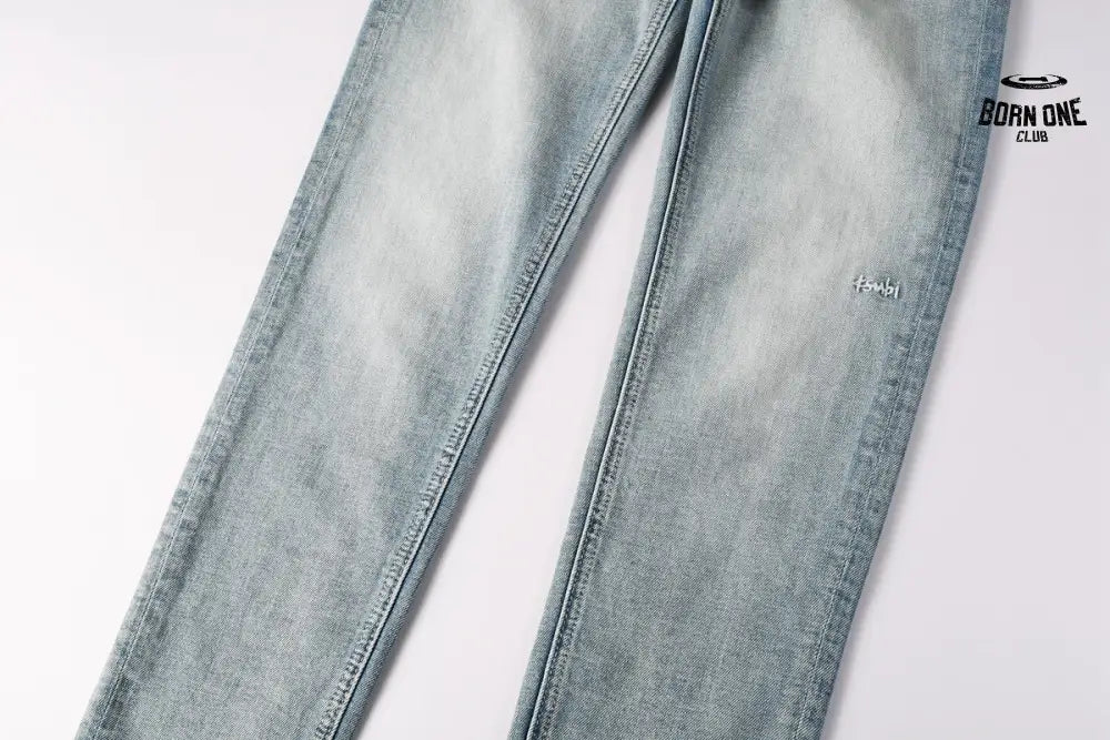 Calça Jeans Ksubi Azul Claro Lavada