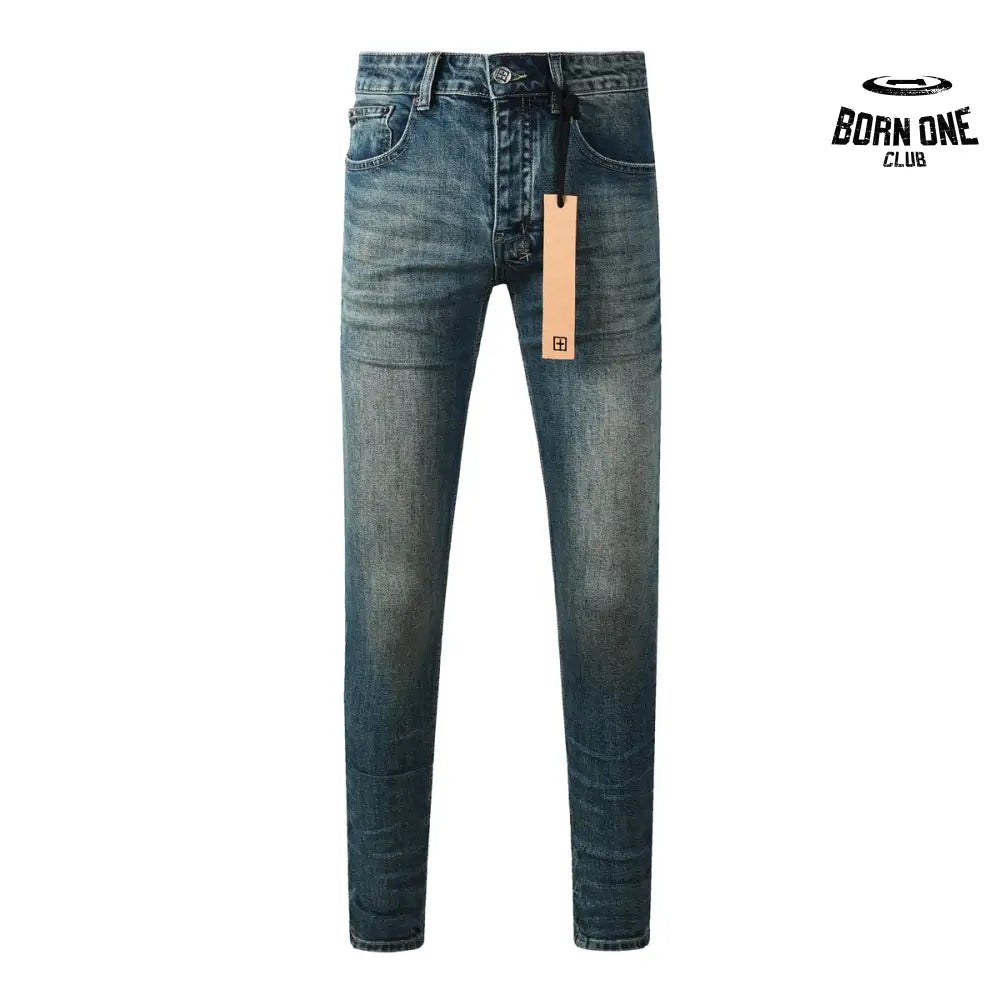 Calça Jeans Ksubi Azul Escuro Lavada