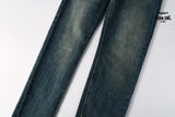 Calça Jeans Ksubi Azul Escuro Lavada