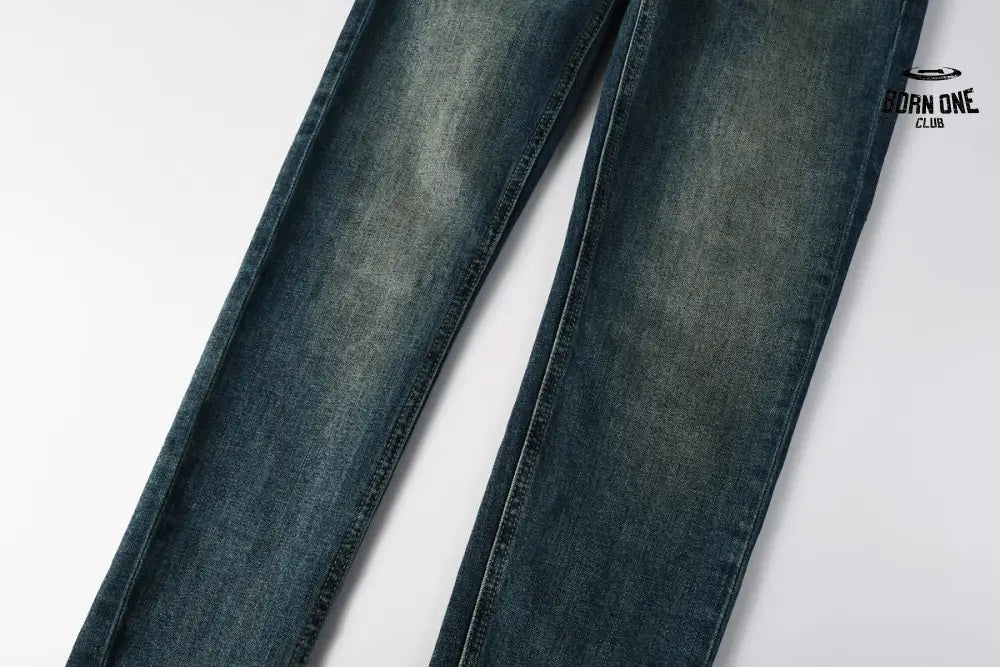 Calça Jeans Ksubi Azul Escuro Lavada