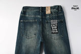 Calça Jeans Ksubi Azul Escuro Lavada