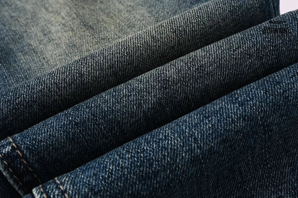 Calça Jeans Ksubi Azul Escuro Lavada
