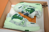 Louis Vuitton Trainer Sneaker Rendering Green 1ACVNX