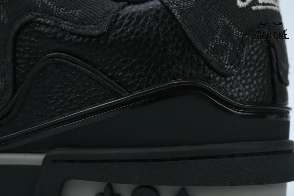 Louis Vuitton Trainer x Nigo Black Denim 1A9IPX/1A9IPH