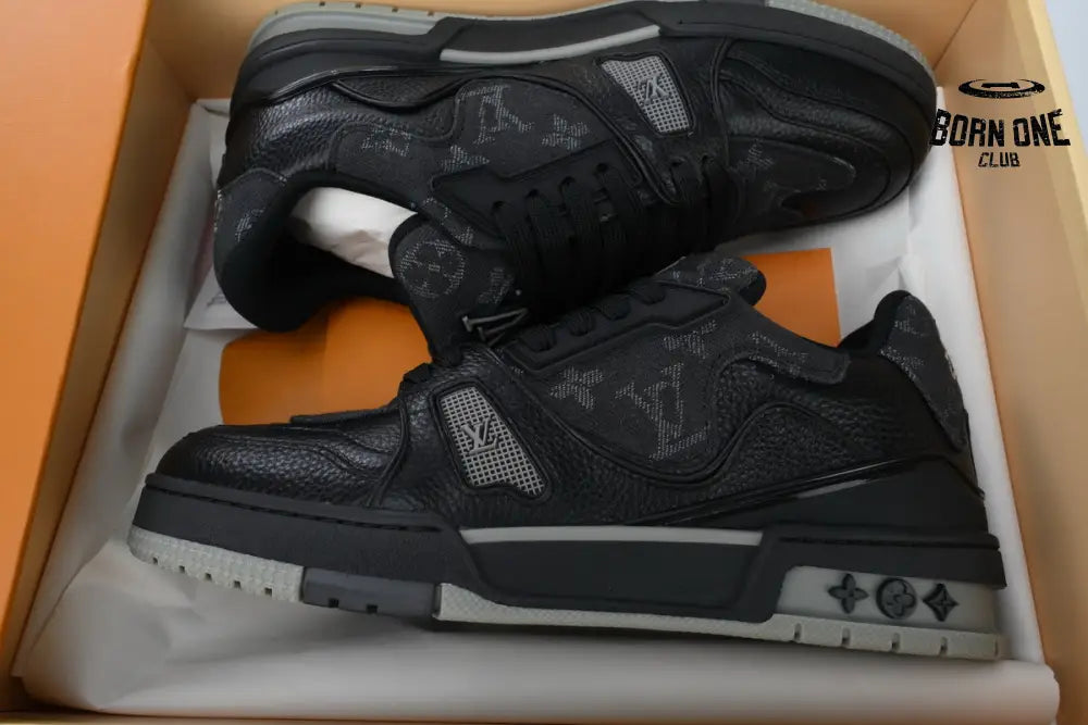 Louis Vuitton Trainer x Nigo Black Denim 1A9IPX/1A9IPH
