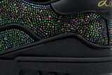 Louis Vuitton Trainer Black Rhinestones 1A815H