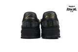 Louis Vuitton Trainer Black Rhinestones 1A815H