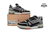 Louis Vuitton Trainer Black Grey Crystal 1ABOE2