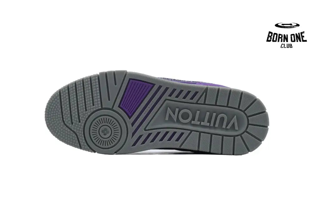 Louis Vuitton Trainer Purple Swarovksi Crystals 1ACR21