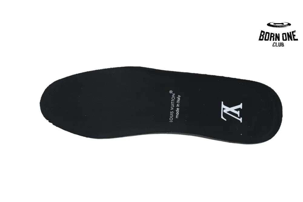 Louis Vuitton Trainer Crystal Black Green Grey Rhinestone