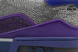 Louis Vuitton Trainer Crystal Grey Purple Rhinestone