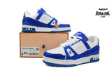 Louis Vuitton Trainer Dark Blue Rhinestone 1AC5AJ