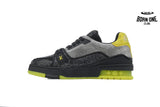 Louis Vuitton Trainer Black Yellow Rhinestone 1A9JXP