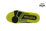 Louis Vuitton Trainer Black Yellow Rhinestone 1A9JXP