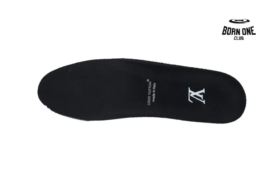 Louis Vuitton Trainer Black Yellow Rhinestone 1A9JXP