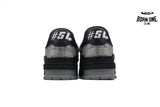 Louis Vuitton Trainer Black Silver Rhinestone
