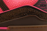 Louis Vuitton Trainer Pink Brown Rhinestone