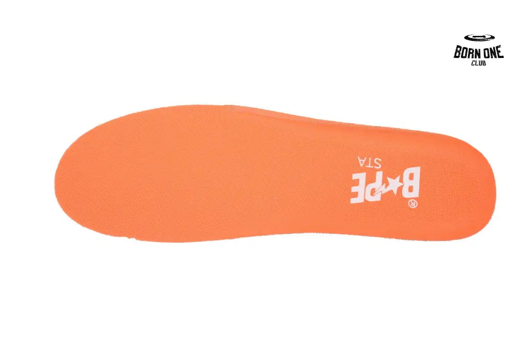 A Bathing Ape Bape SK8 Sta White Orange Red OZXSHMX91310N