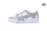A Bathing Ape Bape SK8 Sta White Grey OZXSHMX91310N