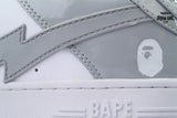 A Bathing Ape Bape SK8 Sta White Grey OZXSHMX91310N