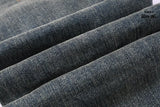 Calça Jeans Ksubi Azul Esverdeada Destroyed