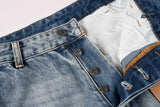 Calça Jeans Ksubi Cargo Azul Lavada