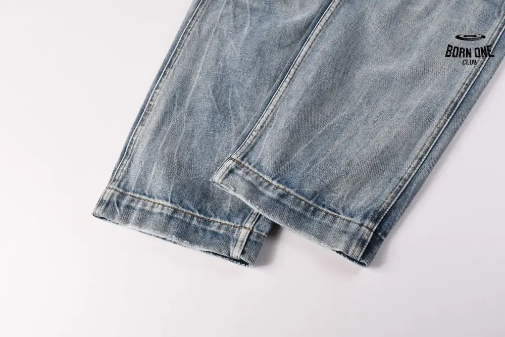 Calça Jeans Ksubi Cargo Azul Lavada