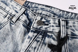 Calça Jeans Ksubi Cinza Lavada Bordado Script
