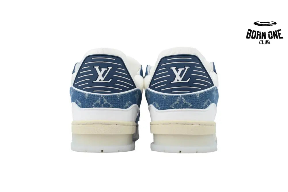 Louis Vuitton Trainer Sneaker Transparent Denim Blue
