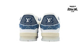 Louis Vuitton Trainer Sneaker Transparent Denim Blue