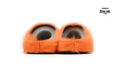 Marni Long-hair Calfskin Fussbett Sabot Orange
