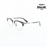 Óculos Chrome Hearts Vertical Smile II Black Silver
