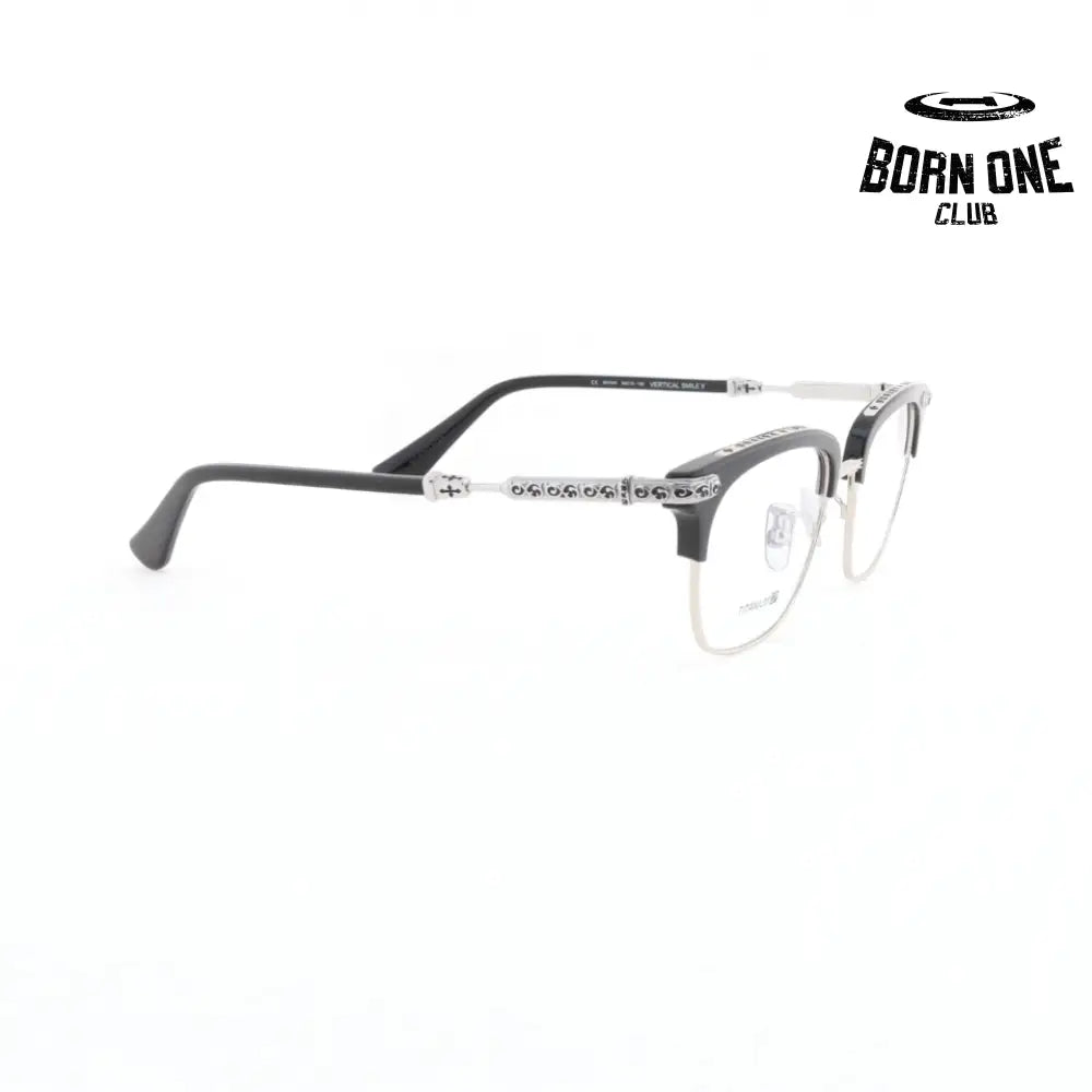 Óculos Chrome Hearts Vertical Smile II Black Silver