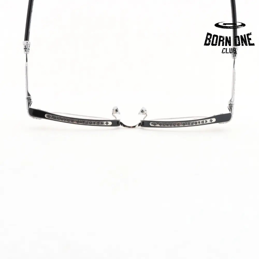 Óculos Chrome Hearts Vertical Smile II Black Silver