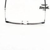Óculos Chrome Hearts Vertical Smile II Black Silver