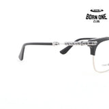 Óculos Chrome Hearts Vertical Smile II Black Silver