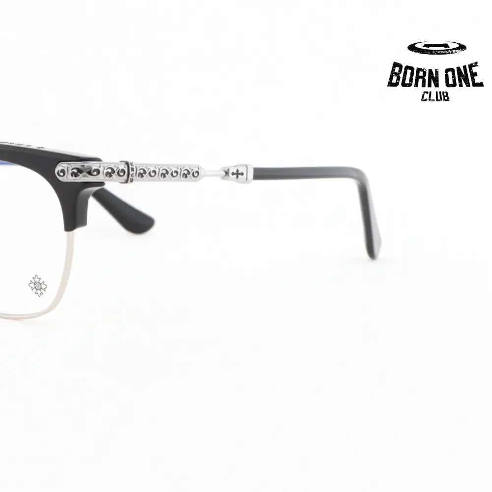 Óculos Chrome Hearts Vertical Smile II Black Silver
