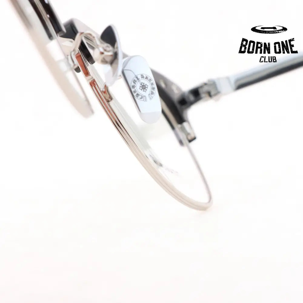 Óculos Chrome Hearts Vertical Smile II Black Silver