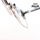 Óculos Chrome Hearts Vertical Smile II Black Silver
