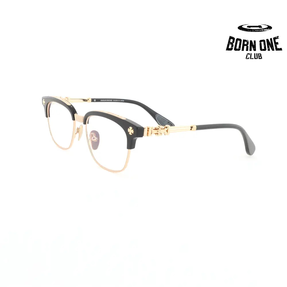 Óculos Chrome Hearts Bonennoisseur II Black Gold Plated