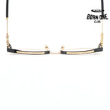 Óculos Chrome Hearts Bonennoisseur II Black Gold Plated