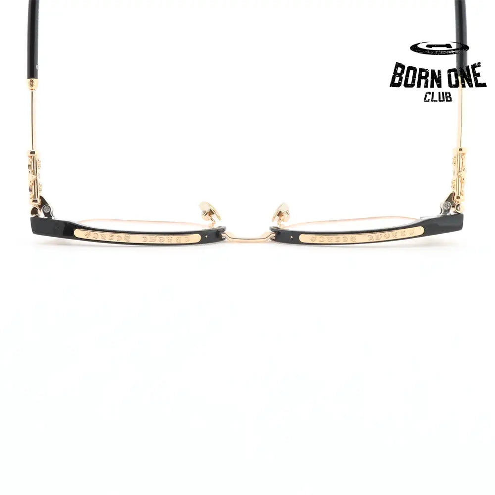 Óculos Chrome Hearts Bonennoisseur II Black Gold Plated