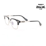 Óculos Chrome Hearts Bonennoisseur II Black Silver Plated