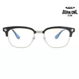 Óculos Chrome Hearts Bonennoisseur II Black Silver Plated