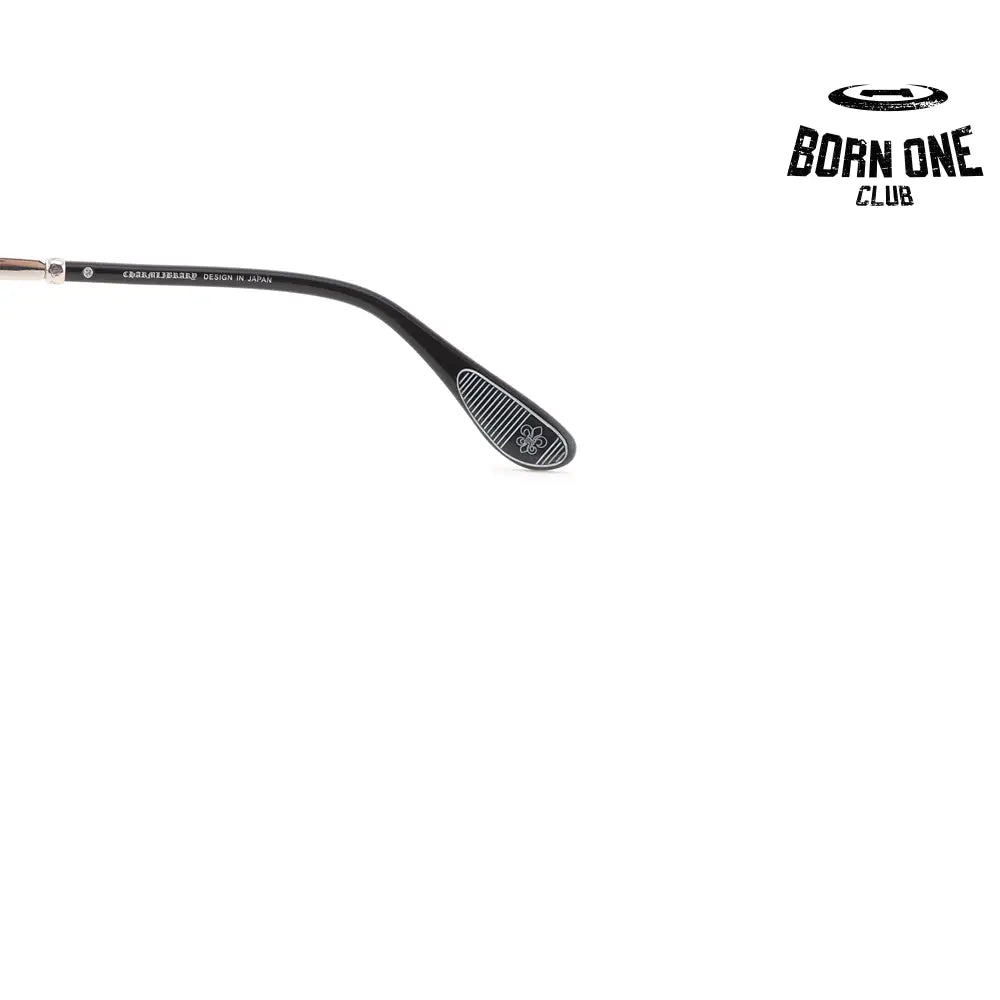Óculos Chrome Hearts Bonennoisseur II Black Silver Plated