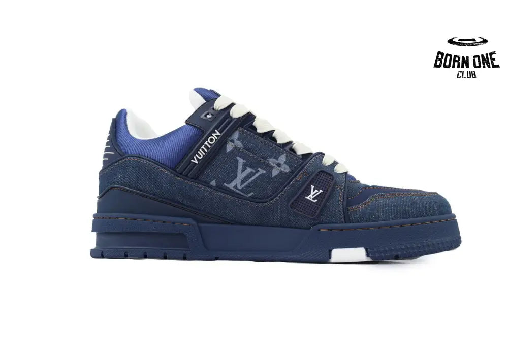 Louis Vuitton Trainer Deep Blue Cowboy