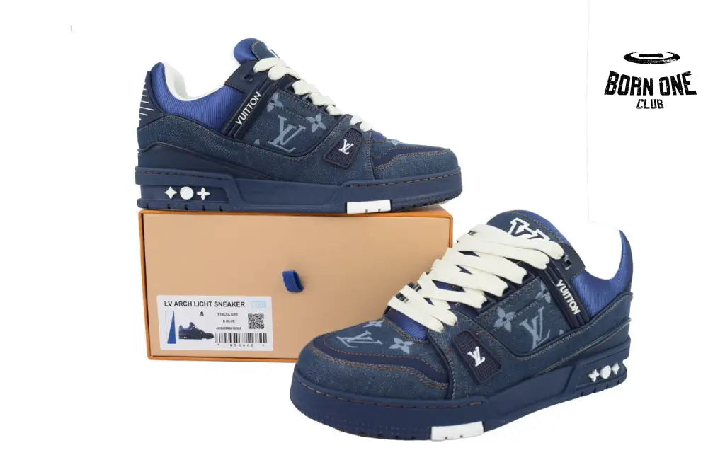 Louis Vuitton Trainer Deep Blue Cowboy