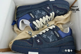 Louis Vuitton Trainer Deep Blue Cowboy